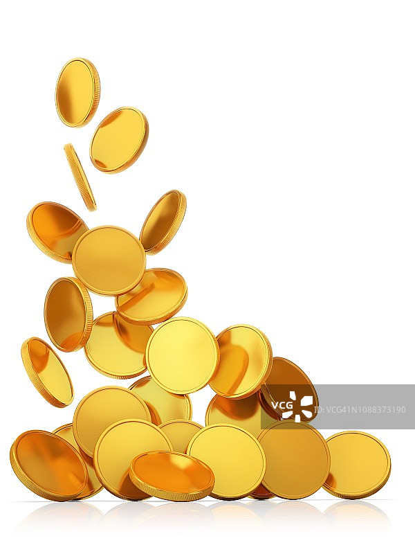 硬币插画图片素材