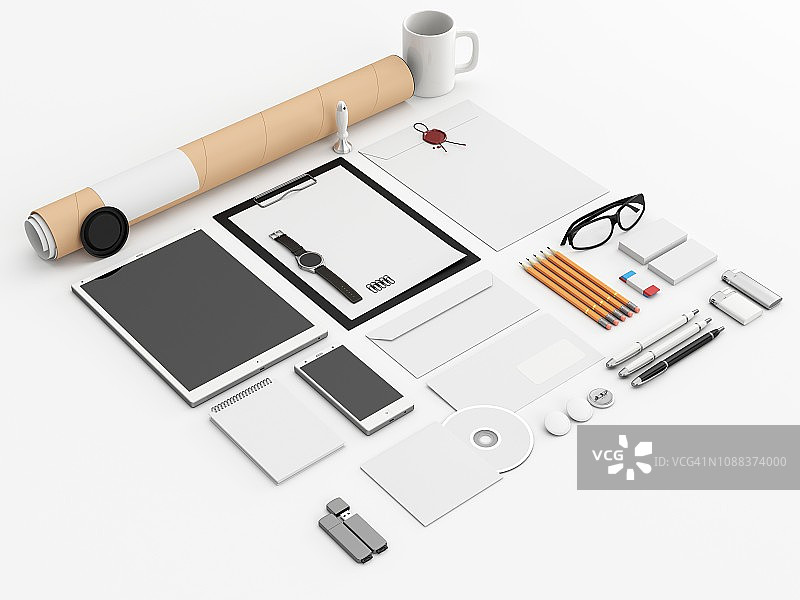 办公设备插画图片素材