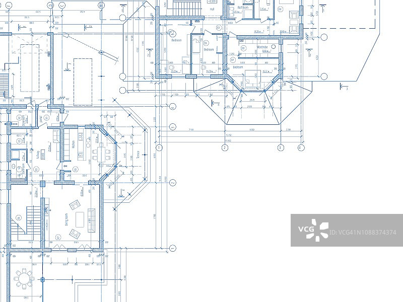 建筑设计图图片素材