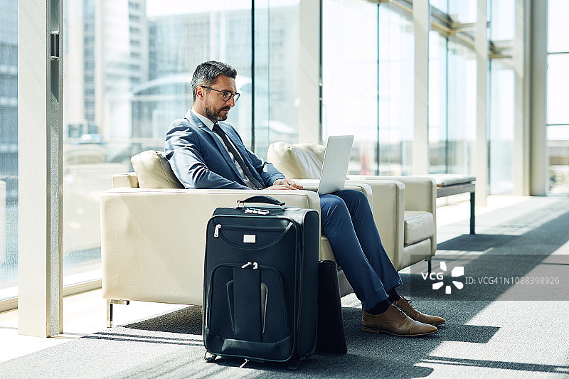 机场提供的免费WiFi图片素材