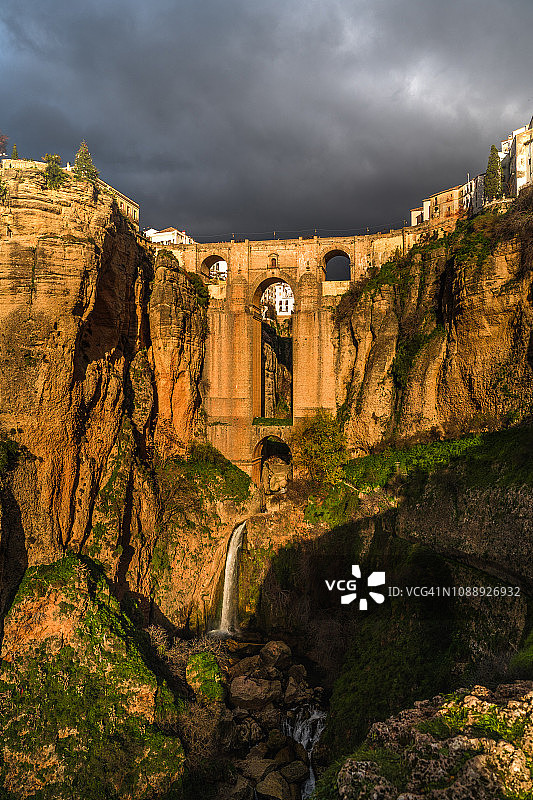 龙达市埃尔塔霍桥图片素材