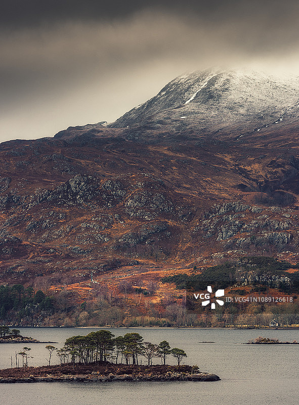 托里登的马里湖图片素材