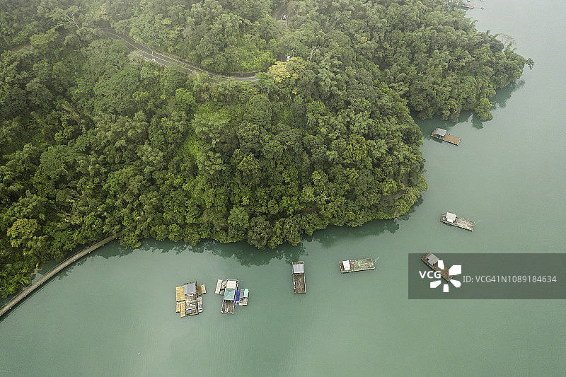 日月潭图片素材