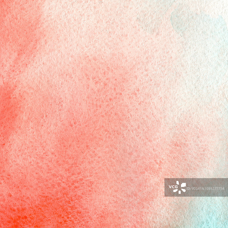 粉色、红色和蓝色潮流水彩背景图片素材