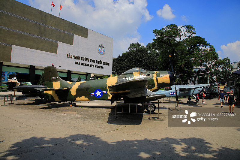 战争遗迹博物馆图片素材