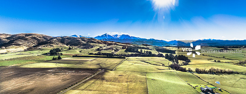 新西兰南岛斯普林菲尔德图片素材