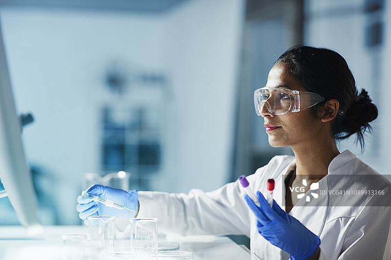 女医学研究员图片素材