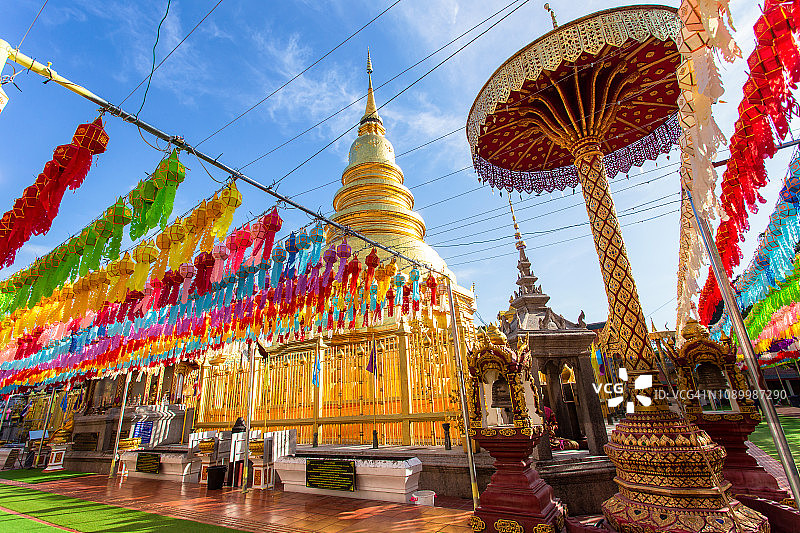七彩灯节和灯会图片素材