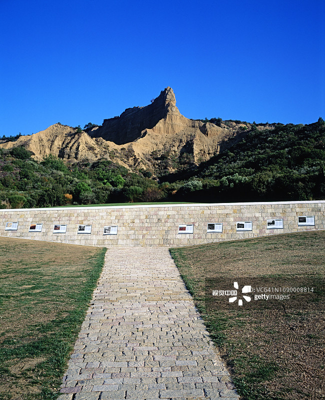 加利波利澳新军团湾纪念地图片素材