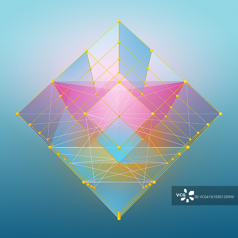 立方体光图片素材