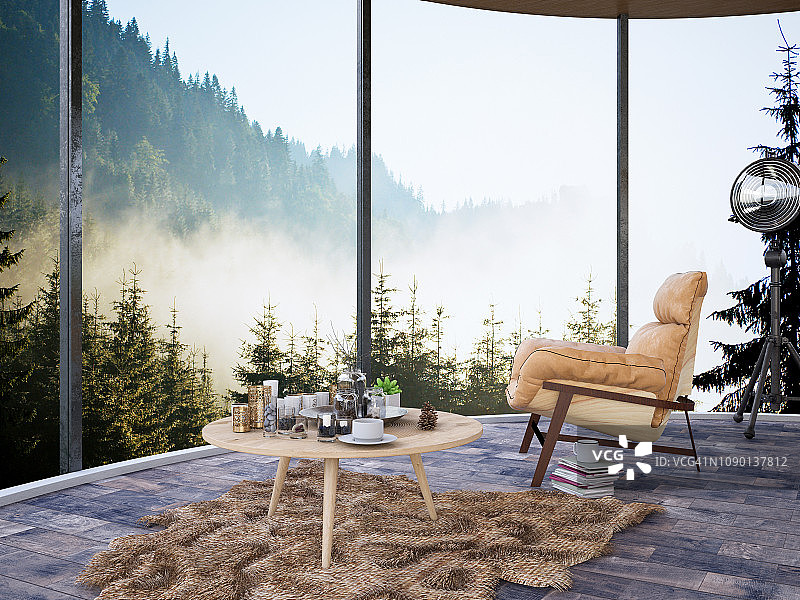 森林景观内饰图片素材