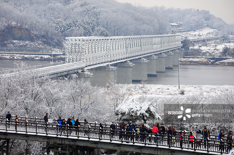 临津江景色图片素材