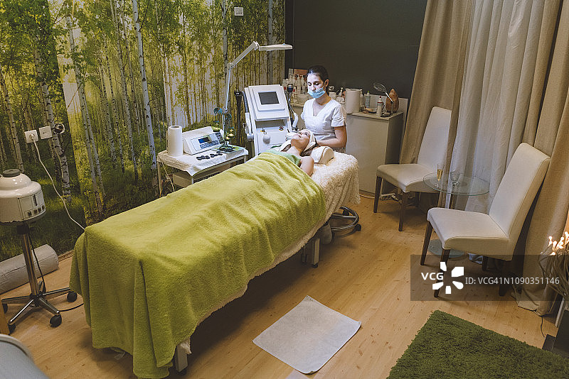 美容院内部图片素材