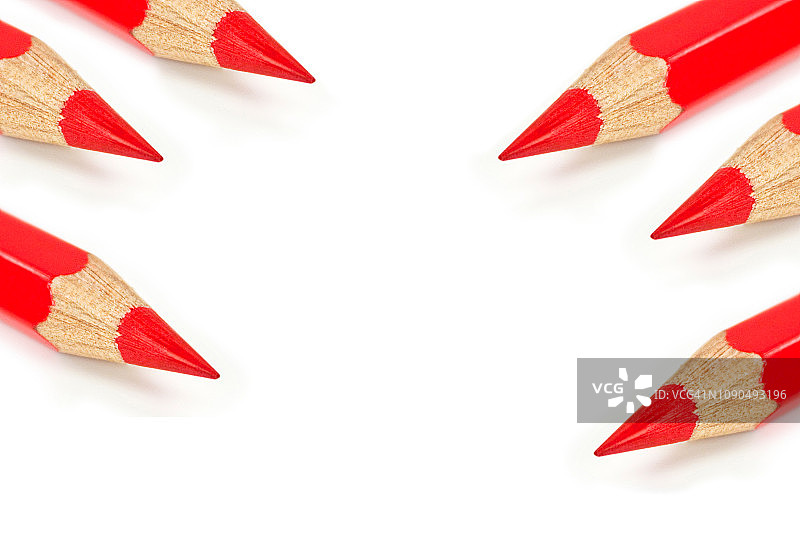 红色铅笔图片素材