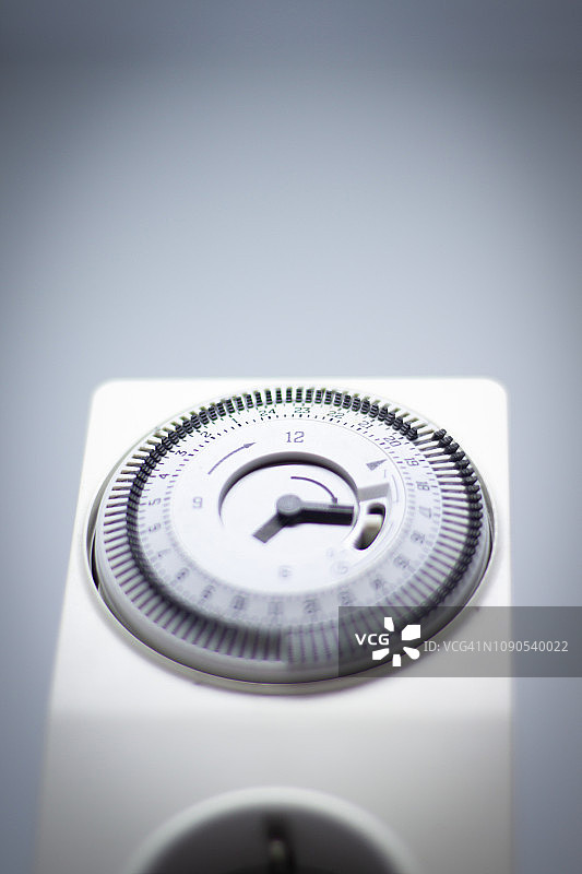 墙壁插座用手动定时器图片素材