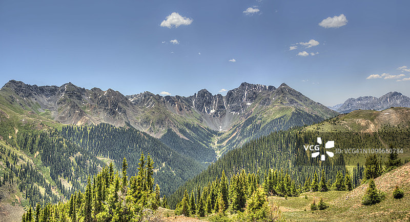 山景全景图片素材