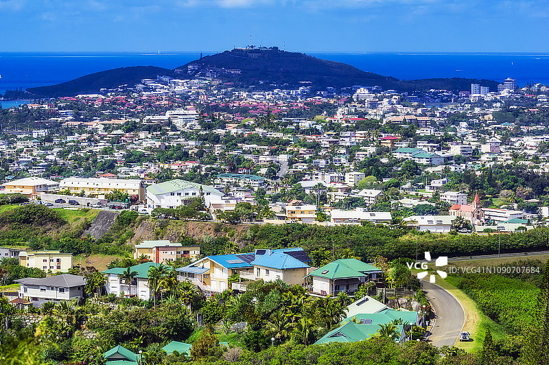 新喀里多尼亚努美阿城市景观图片素材