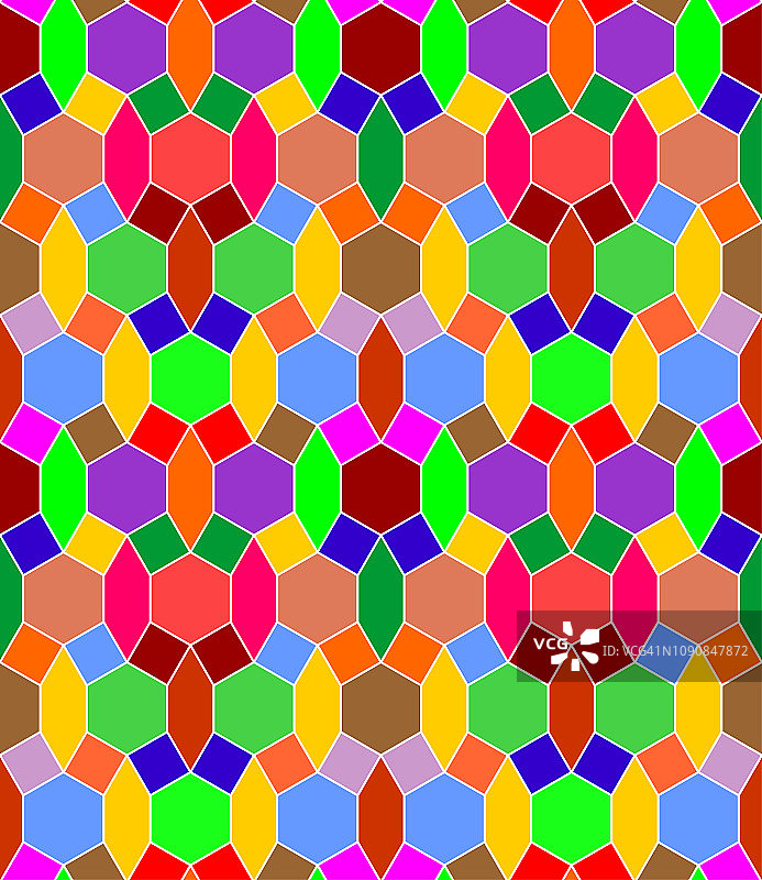 彩色玻璃壁纸矢量无缝背景图案图片素材