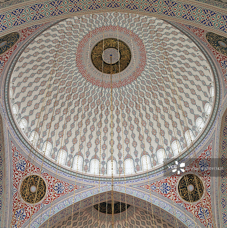 安卡拉科贾特佩清真寺内部图片素材