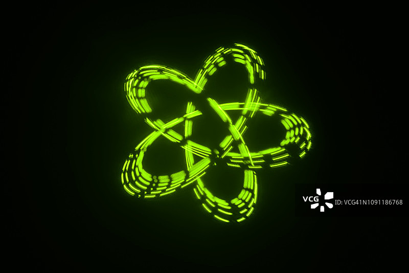 背景上的脉冲激光图案图片素材