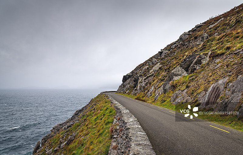 爱尔兰海岸线公路风光图片素材