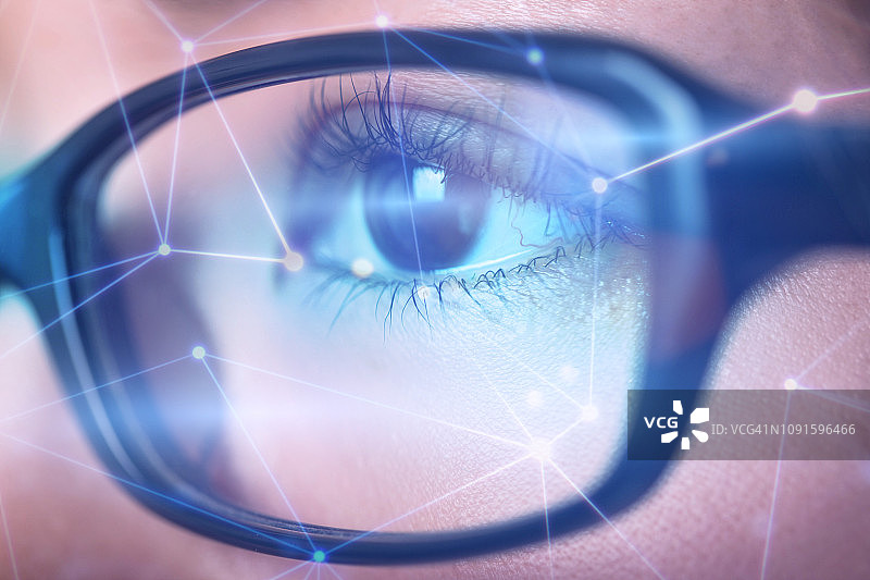 数字眼睛图片素材