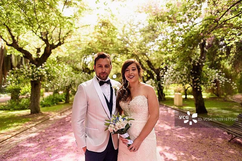 新婚夫妇图片素材