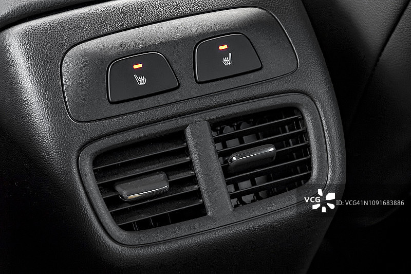 现代汽车后座空调面板图片素材