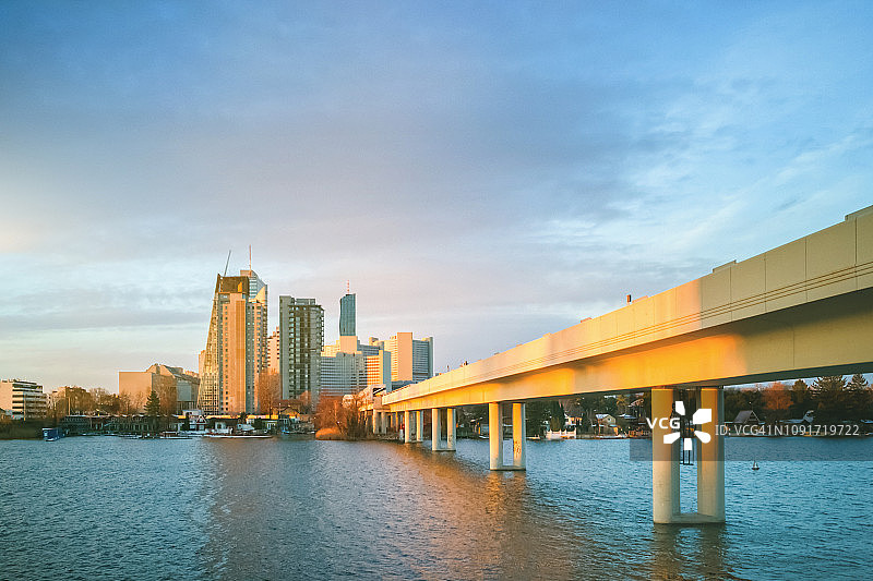 维也纳日出图片素材