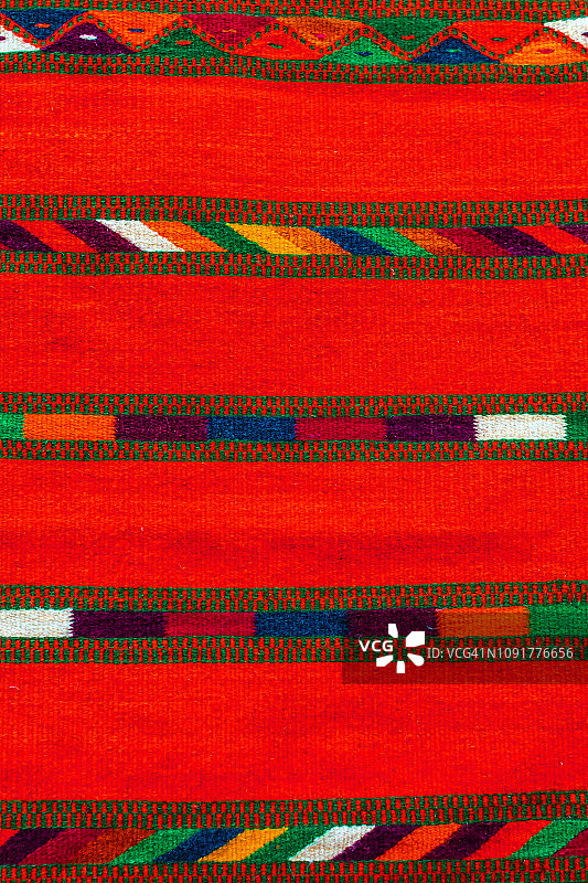 瓦哈卡原住民地毯图片素材