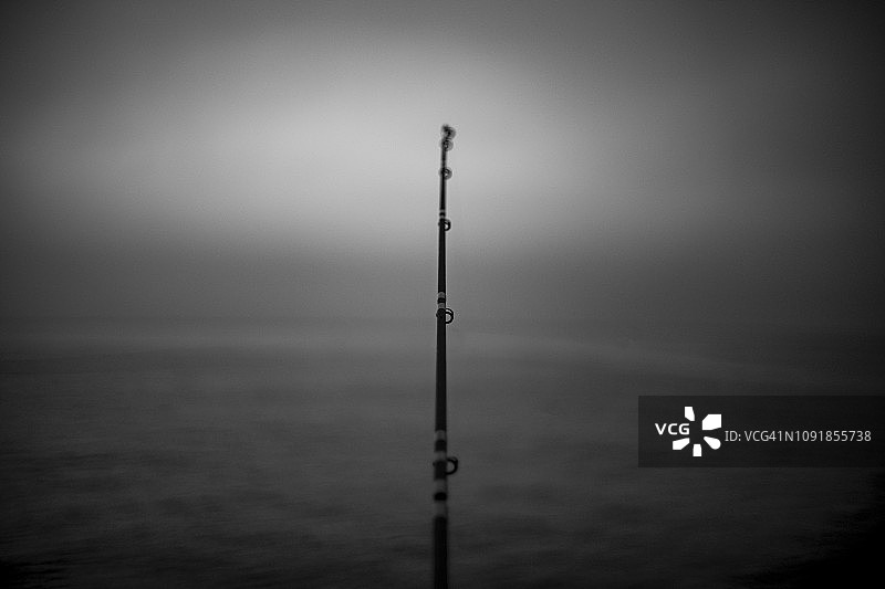 在北约克郡惠特比的海钓图片素材