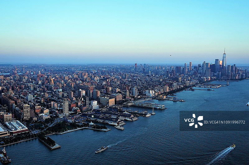 曼哈顿西区图片素材