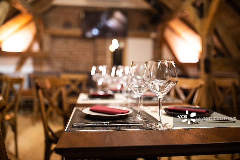 晚餐准备就绪图片素材