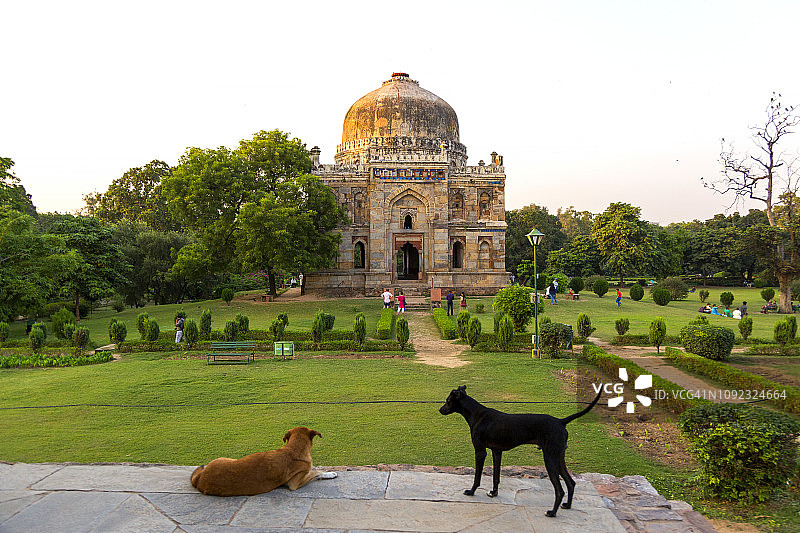 印度德里洛迪花园希什宫巴德图片素材