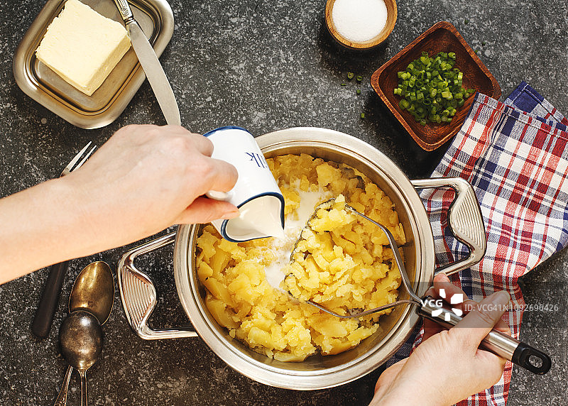 制作土豆泥图片素材