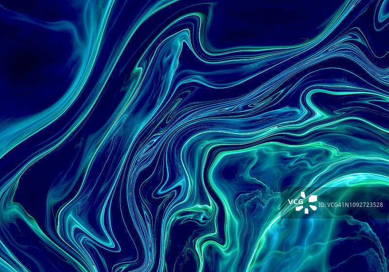 深蓝色抽象油漆大理石插图图片素材