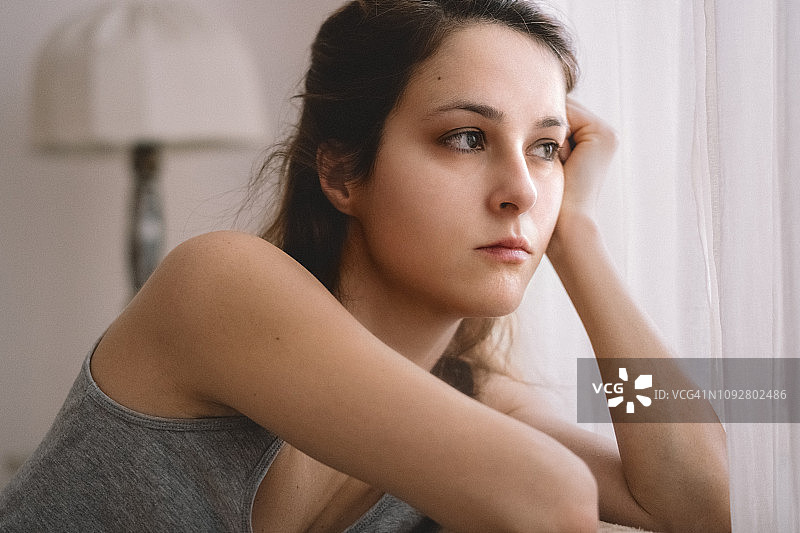 女人的肖像图片素材