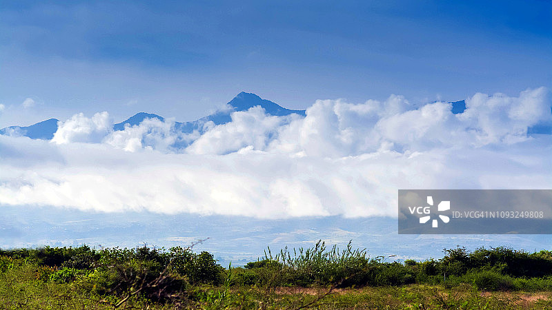 瓦哈卡州马德雷山脉图片素材