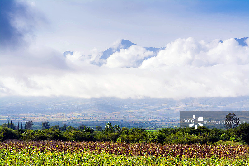 瓦哈卡州马德雷山脉图片素材