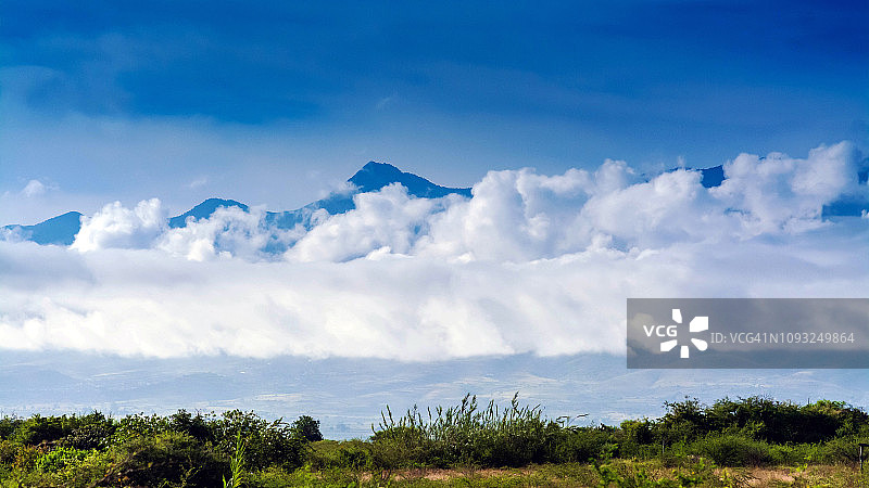 瓦哈卡州马德雷山脉图片素材