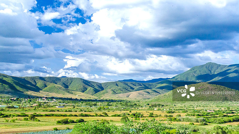 瓦哈卡州马德雷山脉图片素材