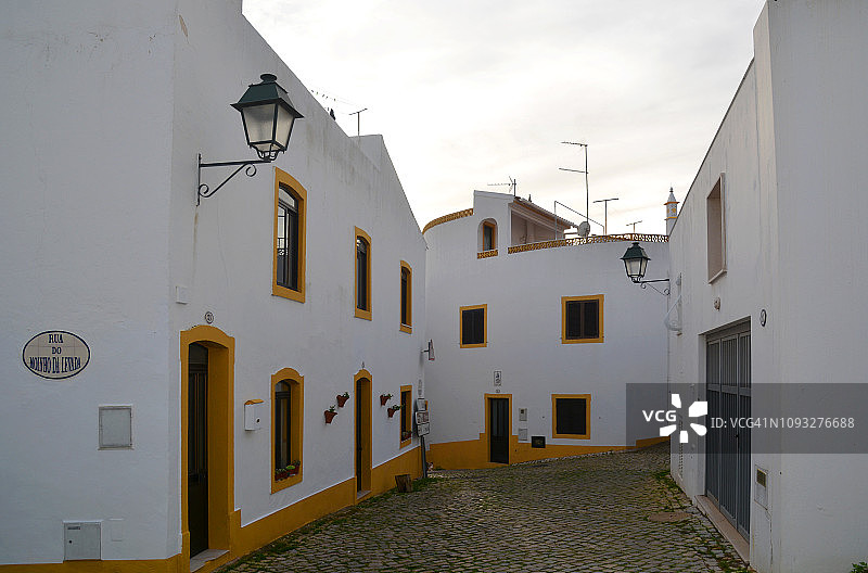 葡萄牙阿尔特阿尔加维的街道图片素材