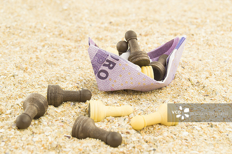 成千上万的移民在试图抵达欧洲时丧生。图片素材