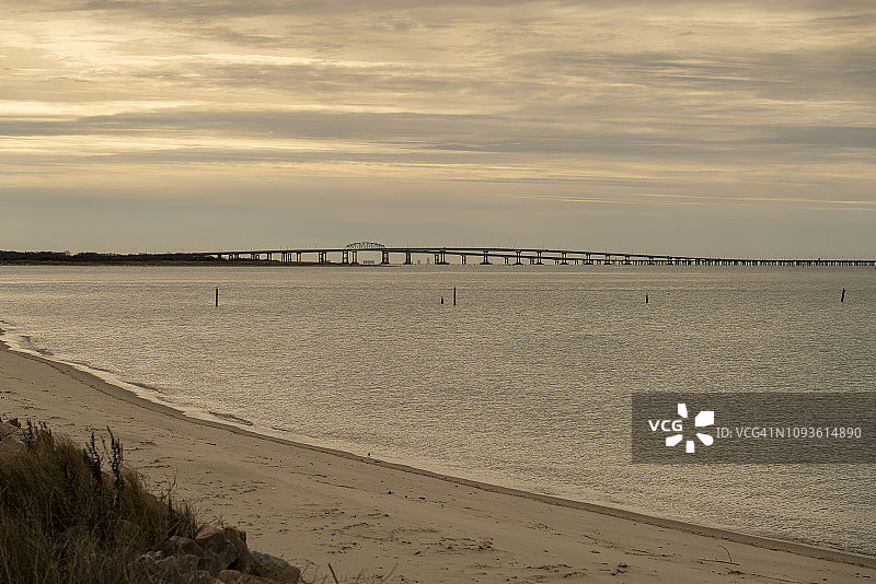 切萨皮克湾大桥图片素材