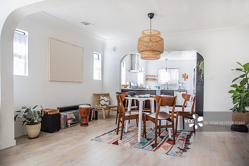 干净现代风格的公寓图片素材