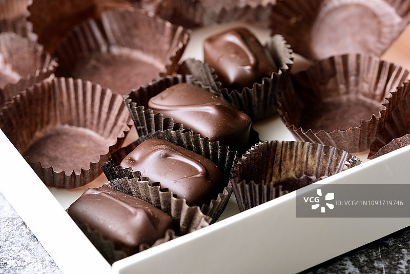 盒巧克力图片素材