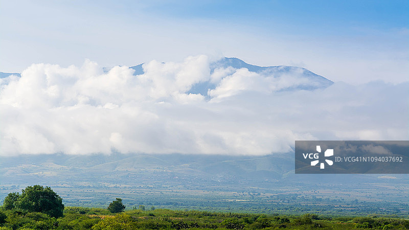 瓦哈卡山脉图片素材