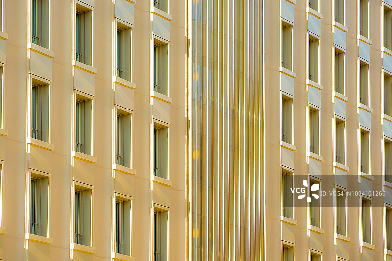 城市建筑立面图片素材