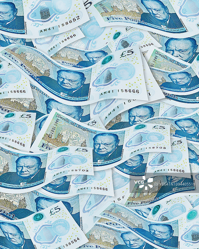 5英镑纸币图片素材