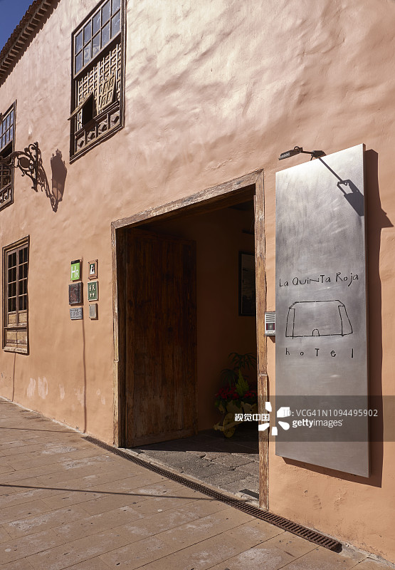 “La Quinta Roja”酒店入口图片素材